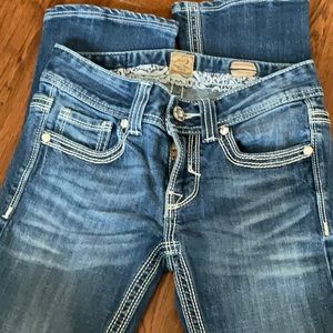 Studio 5 Bootcut Jeans with Rhinestone Detail